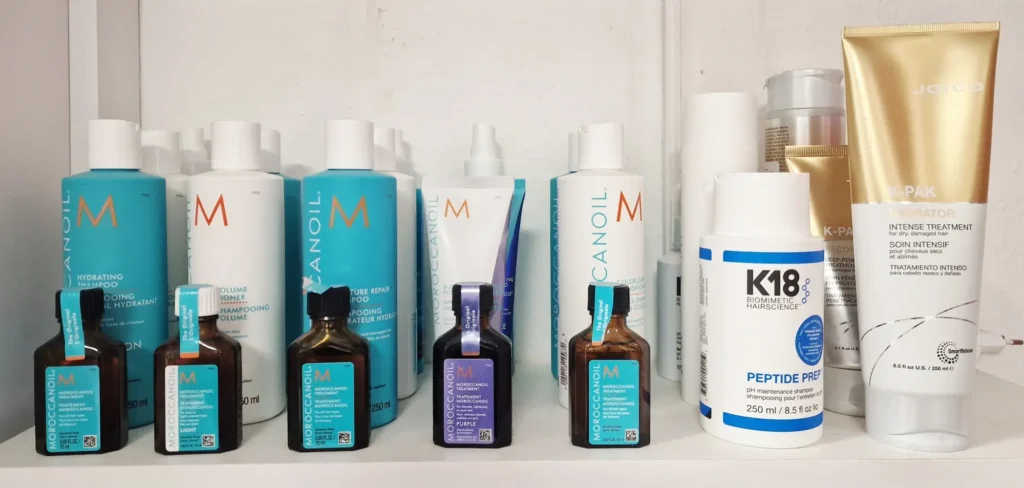 Moroccanoil, K18 és Joico professzionális hajápoló termékek